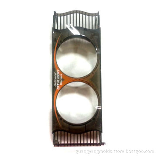 Plastic Injection Parts, Used in Loudspeaker Front Grill, with Good Moulding Condition
